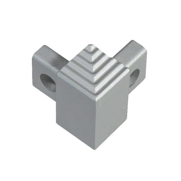 DURAL buitenhoek SQUASTEP aluminium geanodiseerd zilver 11mm