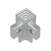 DURAL Angle intérieur SQUARESTEP aluminium anodisé argent 13,5mm