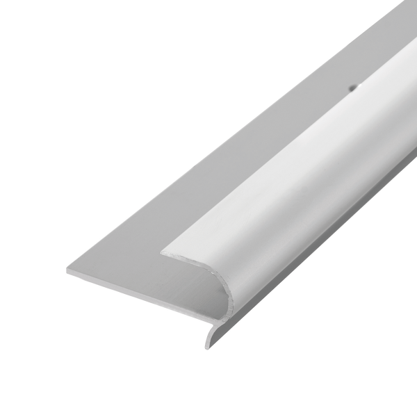 Treppenstufenprofil STEPFLOOR Aluminium eloxiert silber 14mm 270cm