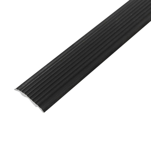 Einlage STEP PVC schwarz gerillt 25lfdm