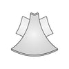 Außenecke T-COVE Metalldruckguss eloxiert silber 12mm