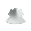 Außenecke T-COVE Metalldruckguss eloxiert silber 12mm