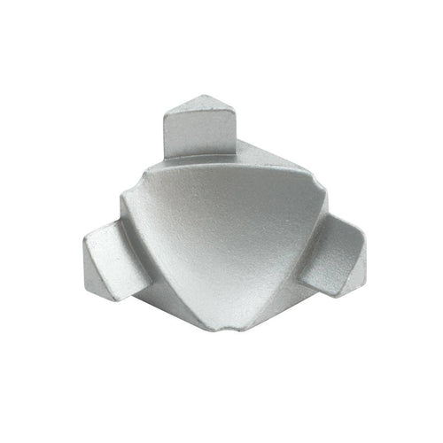 Innenecke T-COVE Metalldruckguss pulverbeschichtet weiß 22mm