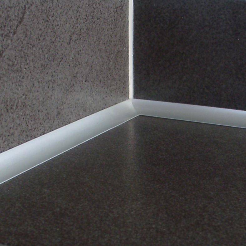 Innenecke T-COVE Metalldruckguss hochglanzeloxiert silber 12mm