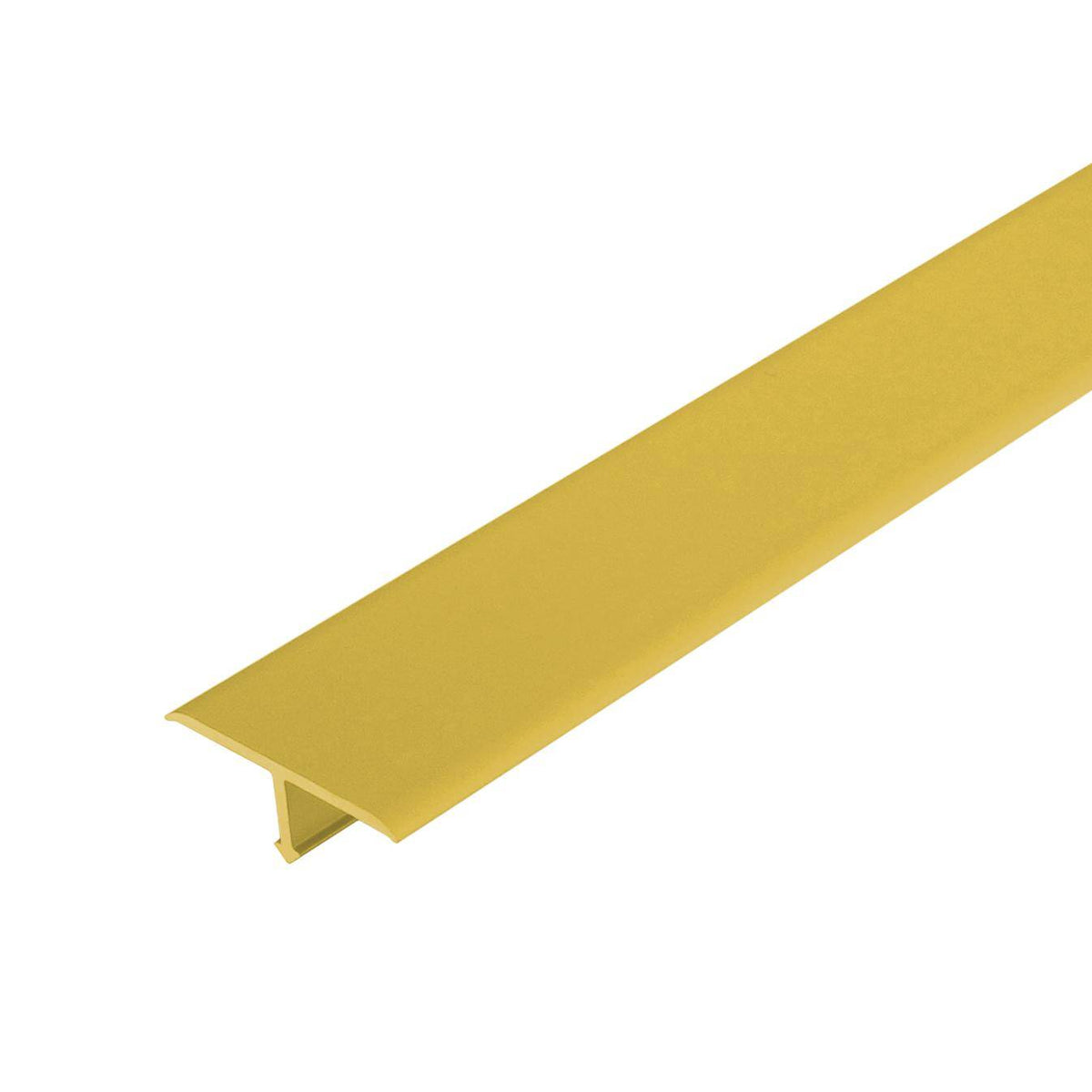 Profilé de recouvrement DURAL adapté au Z-Flex Curver T-FLOOR Aluminium anodisé or 7mm 250cm