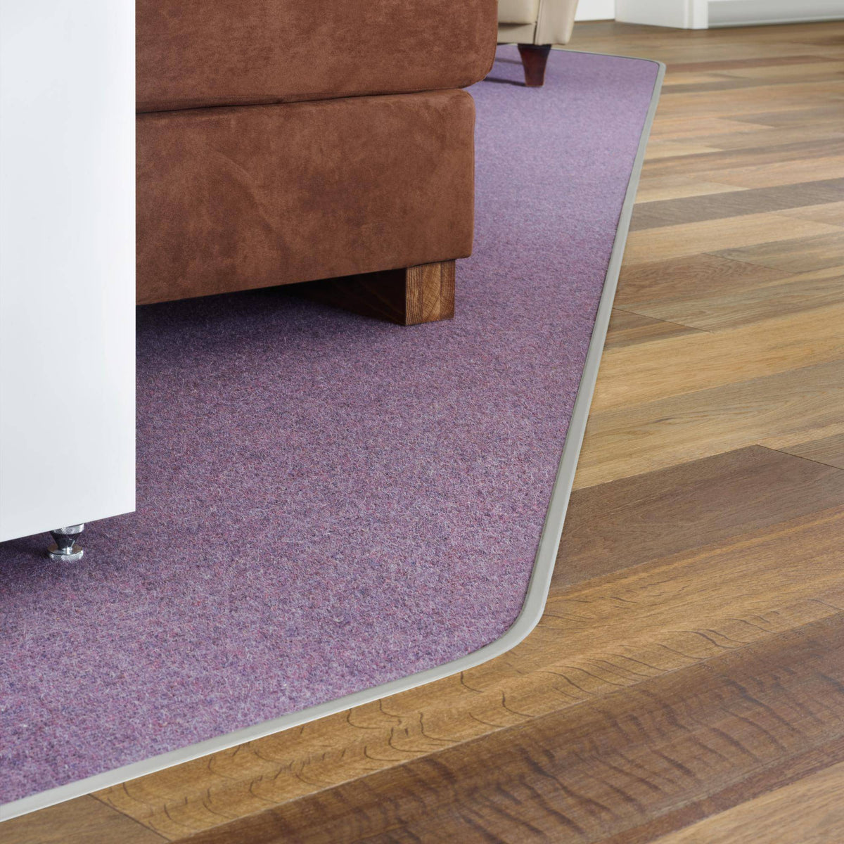 Abdeckprofil geeignet für Z-Flex Curver T-FLOOR Kunststoff natur 6mm 250cm