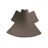 Außenecke T-COVE Metalldruckguss eloxiert titan 12mm