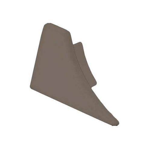 Endkappe links T-COVE Metalldruckguss eloxiert titan 22mm