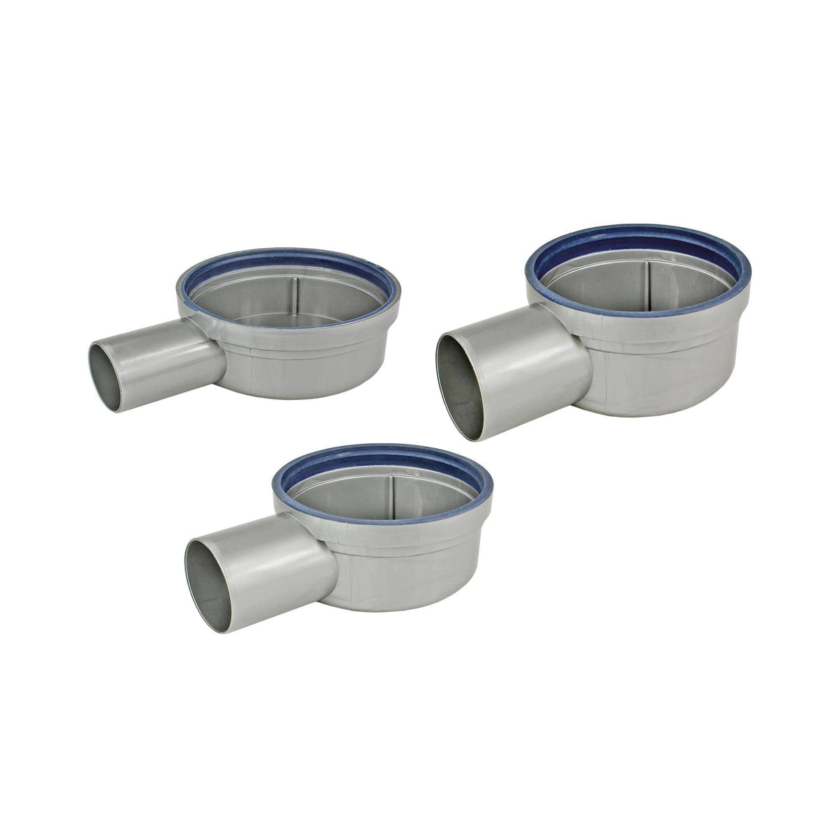 Bodenablaufdeckel FLOWFIX Edelstahl (V2A/304) natur 8mm