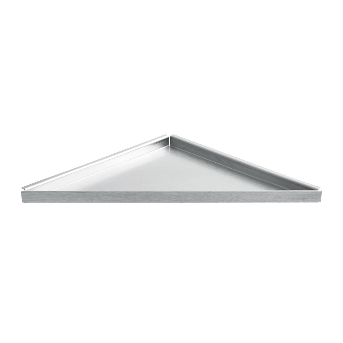 Tablette d'angle DURAL TI-SHELF DNG Acier inoxydable (V2A/304) brossé 12.5mm