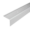 Treppenstufenprofil für 1 x Einlage 43 mm TREDSAFE Aluminium eloxiert silber 44mm 250cm