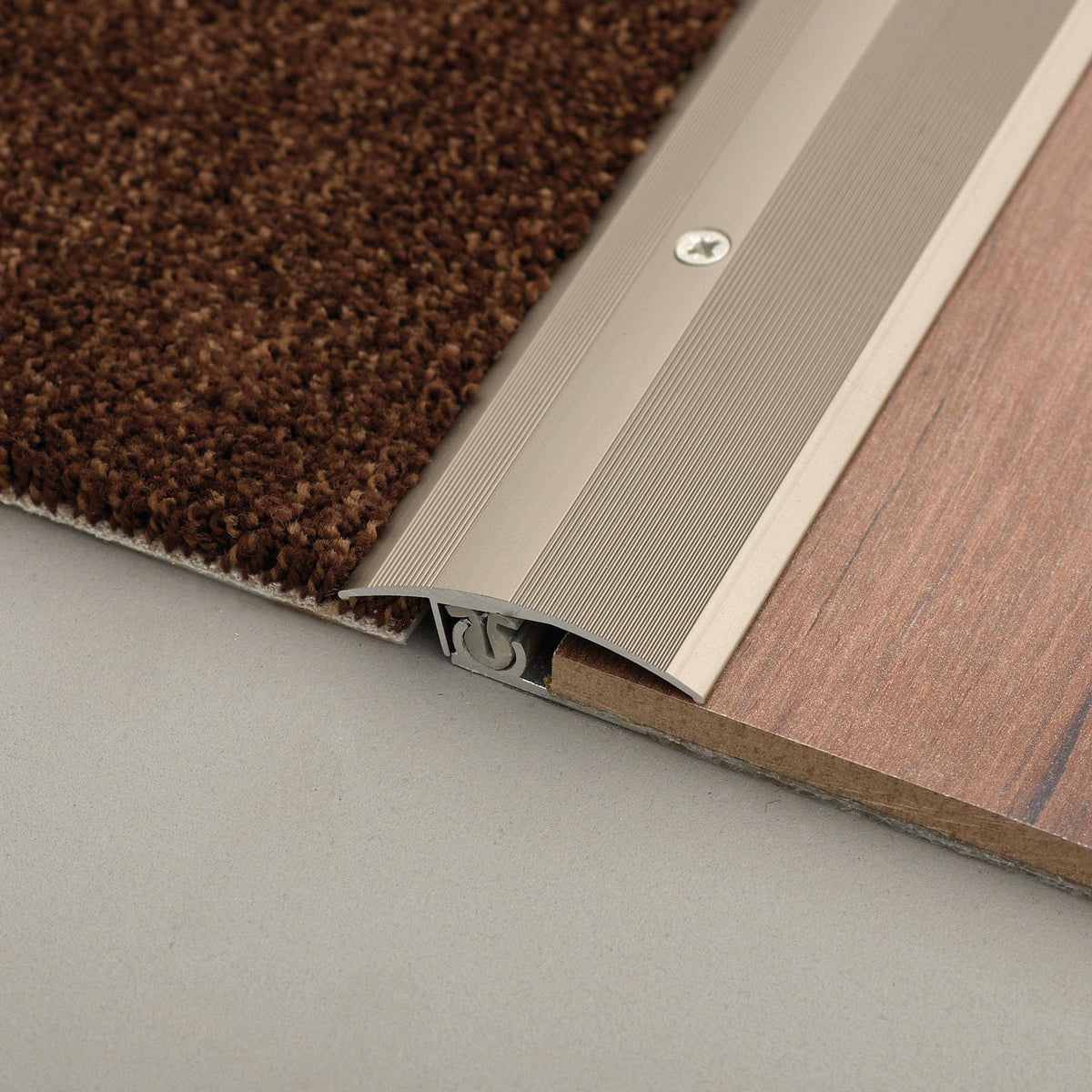 Übergangsprofil TRIFLOOR EXPANSION Aluminium eloxiert titan 45490mm 100cm