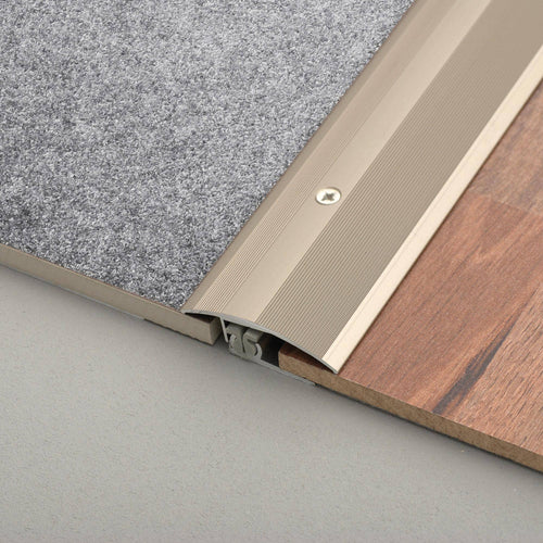 Anpassungsprofil TRIFLOOR FINISH Aluminium eloxiert titan 45490mm 270cm