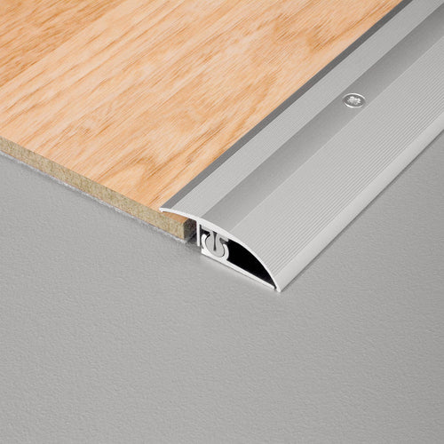 Anpassungsprofil TRIFLOOR FINISH Aluminium eloxiert silber 45490mm 100cm