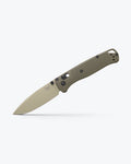 Bugout® Dark Olive Grivory - Angled Profile Open | Benchmade Knife Co.