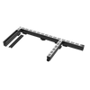 Entwässerungsrinne U-DRAIN PRO Aluminium eloxiert schwarz 100mm 200cm