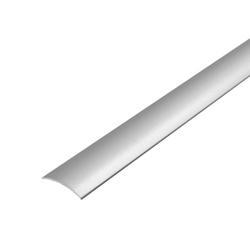 Übergangsprofil gebohrt UNIFLOOR STANDARD Edelstahl (V2A/430) silber eloxiert 100cm