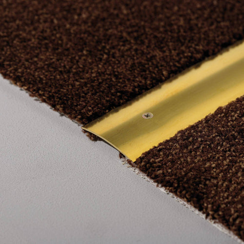 Übergangsprofil gebohrt UNIFLOOR STANDARD Aluminium hochglänzend natur 100cm