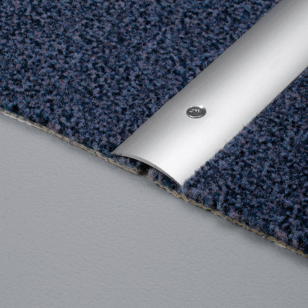 Übergangsprofil gebohrt UNIFLOOR STANDARD Edelstahl (V2A/430) silber eloxiert 100cm