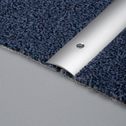 Übergangsprofil gebohrt UNIFLOOR STANDARD Edelstahl (V2A/430) silber eloxiert 100cm