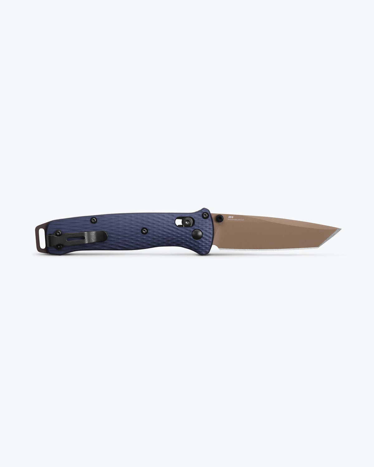 Bailout® Crater Blue Aluminum - Back View Open Position | Benchmade Knife Co.
