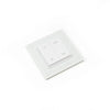 Interrupteur à bascule radio DURAL LED EMOTION plastique blanc 15mm 87cm