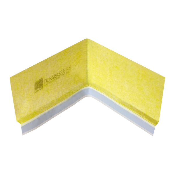 Innenecke zum Wandanschluss DURABASE ET-S gelb 115mm 150mm