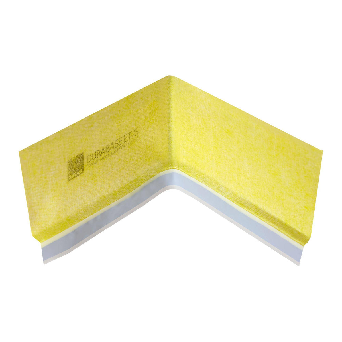 Innenecke zum Wandanschluss DURABASE ET-S gelb 115mm 150mm
