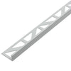 Winkelprofil DUROSOL Aluminium pulverbeschichtet Salt‘n‘pepper weiß 9mm 250cm