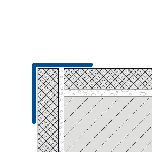 Kantenschutzprofil DURAGARD WP Aluminium natur 20mm 300cm