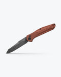 Auto Osborne Burnt Copper Aluminum Automatic Knife - Angled Side View | Benchmade Knife Co.