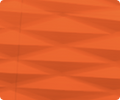 Orange G10 Custom Handle Material Texture - Flat View | Benchmade Knife Co.