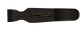 Black Oxide Mini Deep Carry Pocket Clip - Top View | Benchmade Knife Co.